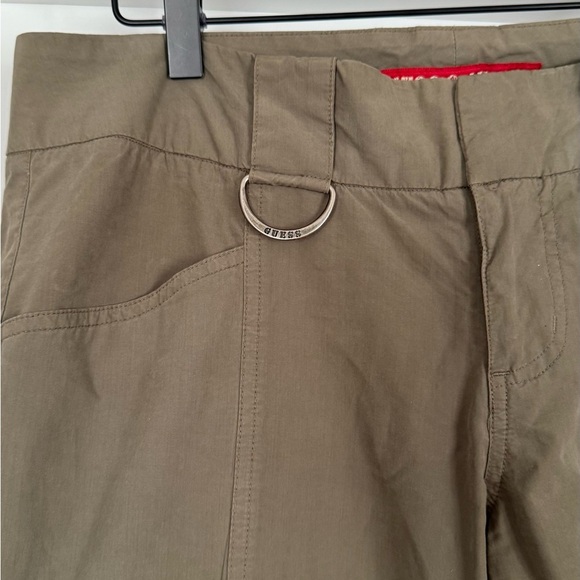 Guess Y2K Gorpcore Cargo Pants Size 31 Wide Leg Utility Streetwear - Picture 3 of 11